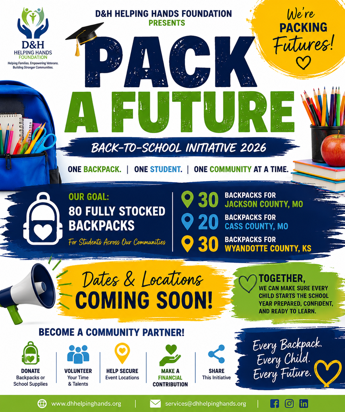 pack a future no QR Code